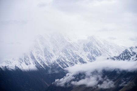 beautiful mountain in nature landscape view from Pakistanの写真素材