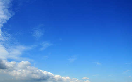 Clear blue skyの写真素材