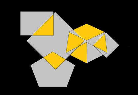 Polygonal geometrical background. 3d rendering, 3d illustration.