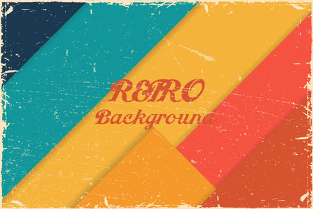 Retro Color Background With Vintage Color Backgrounds.のイラスト素材