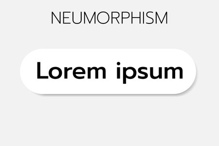 Neumorphic Soft UI Design,3D button.