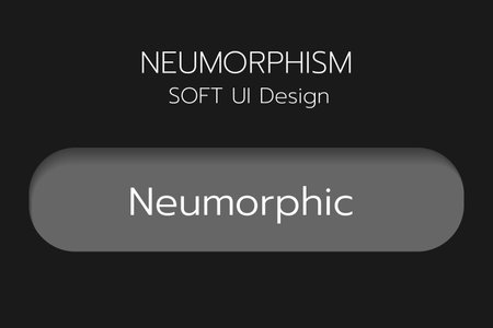Neumorphic Bottons Soft UI Design,3D UI Design.のイラスト素材