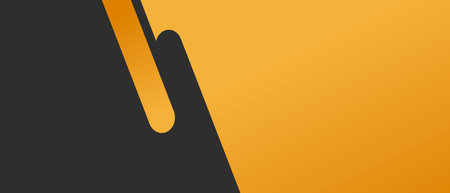 Orange and black abstract background, vector illustrationのイラスト素材