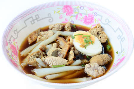 Crunchy Pork Soup  Guoy Jub  の写真素材