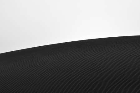 Black and White Sand Dune 	