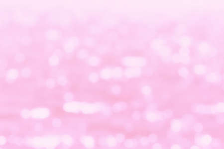 Abstract Blur of pink bokeh background の写真素材