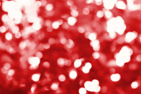 Abstract Blur of red bokeh backgroundの写真素材