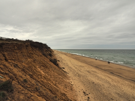 a sandy beachの写真素材