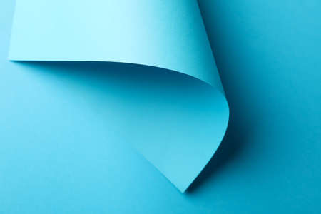 Color texture made of blue sheets. Abstract backgroundの写真素材