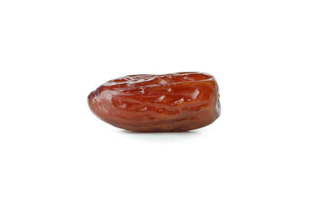 Tasty date fruit isolated on white background