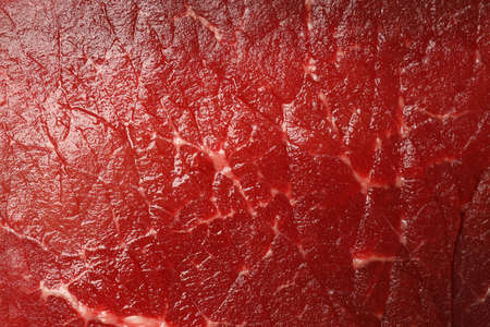 Raw beef steak on whole background, macroの写真素材