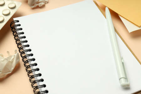 Concept of problems with memory, amnesia diseaseの写真素材