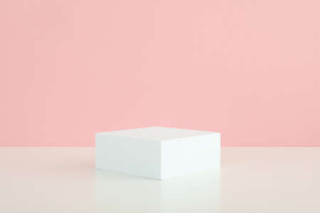 Composition with podium for your design and advertisingの写真素材