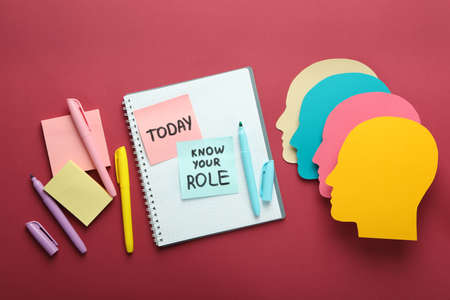 Concept of business roles and responsibilities, business conceptの写真素材