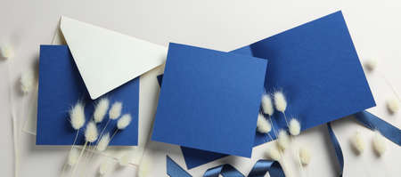 Concept of invitation for event, space for textの写真素材