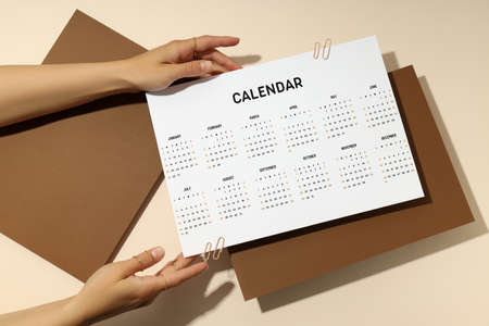 Concept of event planning and work planningの写真素材