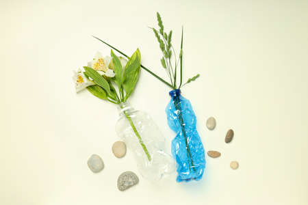 Concept of Save the world and Recyclingの写真素材