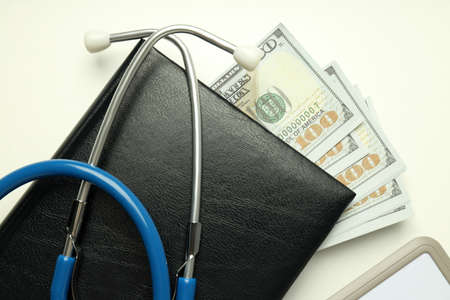 Concept of corruption in medicine, malpractice and law violationの写真素材