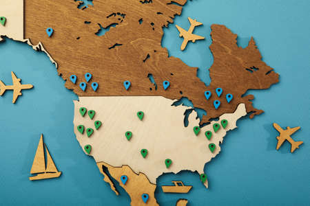 Concept of travel and adventure, traveler lifestyle