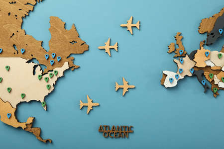 Concept of travel and adventure, traveler lifestyleの写真素材