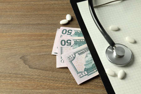 Concept of corruption in medicine, malpractice and law violationの写真素材