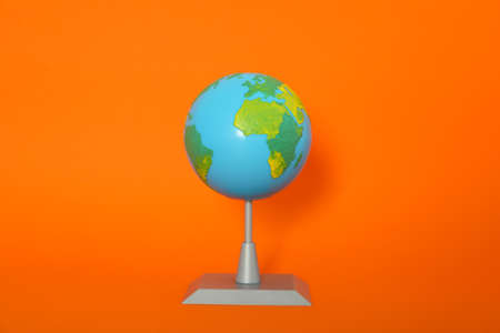 Concept of geography science, discover different countries and culturesの写真素材