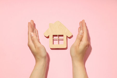 Concept of family, protection of family, family rights, family healthの写真素材