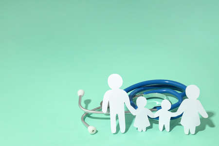 Concept of family, protection of family, family rights, family healthの写真素材