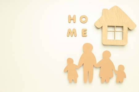 Concept of family, protection of family, family rights, family healthの写真素材