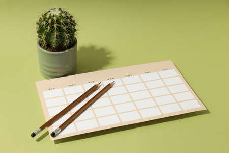 Concept of event planning and work planningの写真素材