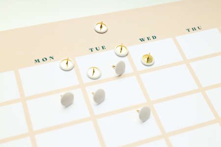 Concept of event planning and work planningの写真素材