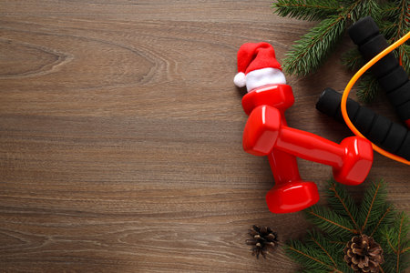 Concept of sport and Happy New Year, space for textの写真素材