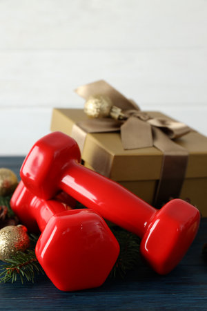 Concept of Sport and Happy New Yearの写真素材