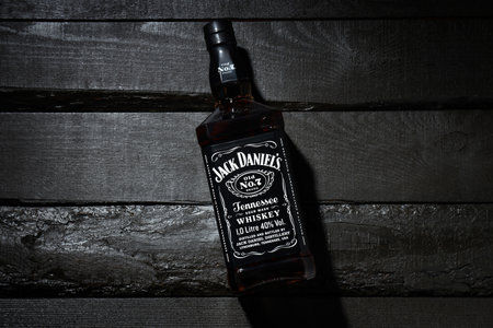 Odessa, Ukraine, 03.11.2022: Concept of alcohol drink - Jack Daniels