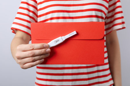 Concept of maternity, parenting, happy pregnancy periodの写真素材