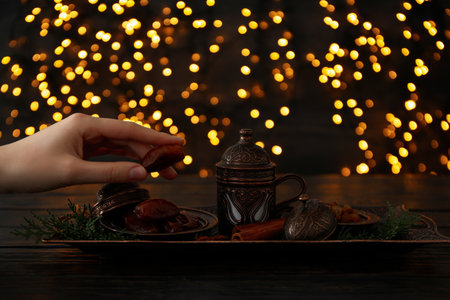 Concept of Muslim holy month Ramadan Kareem