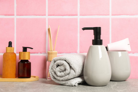 Concept of bath accessories