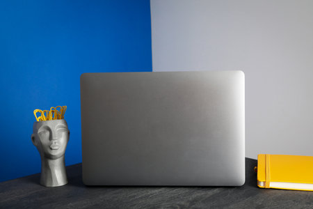 Concept of workspace, workspace of freelancer, business conceptの写真素材