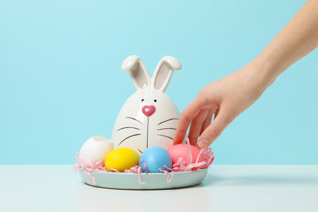 Concept of Happy Easter, happy Easter holidays