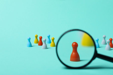 Concept of search, concept of searching informationの写真素材