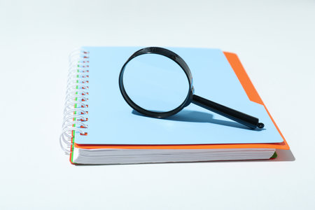 Concept of search, concept of searching informationの写真素材
