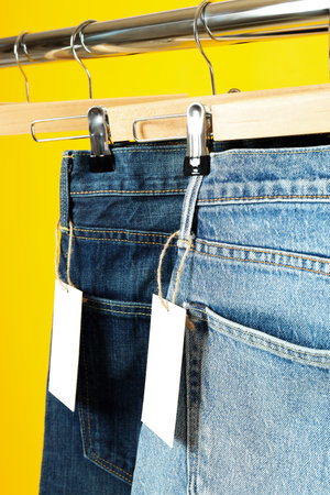 Concept of jeans, casual clothes concept, jeans as daily wear