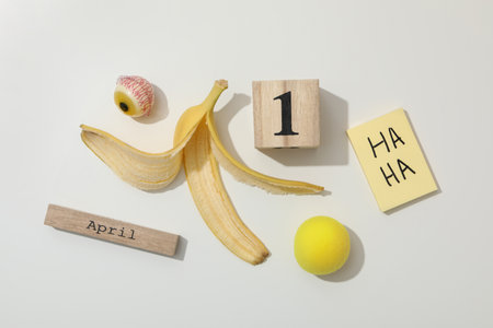 Concept of Happy 1 april Fools day