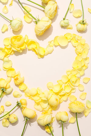 Concept of greeting, 8 march, Women's day, space for textの写真素材