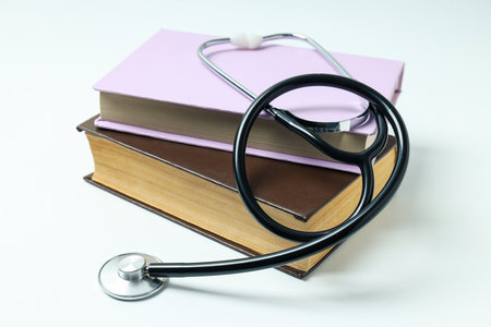 Concept of medical education and medical booksの写真素材
