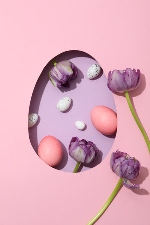 Concept of Easter, Happy Easter holidays conceptの写真素材