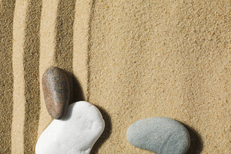 Composition for Zen, Relaxation, Harmony and Balance concept