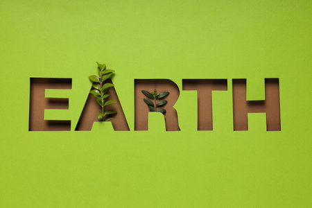 Earth Day, Environment concept and Eco conceptの写真素材