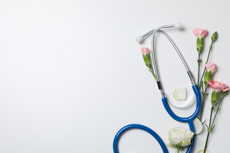 International Nurses Day - May 12, space for textの写真素材