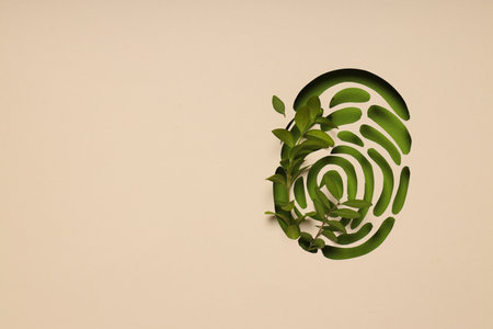 Earth Day, Environment and Eco concept, space for textの写真素材